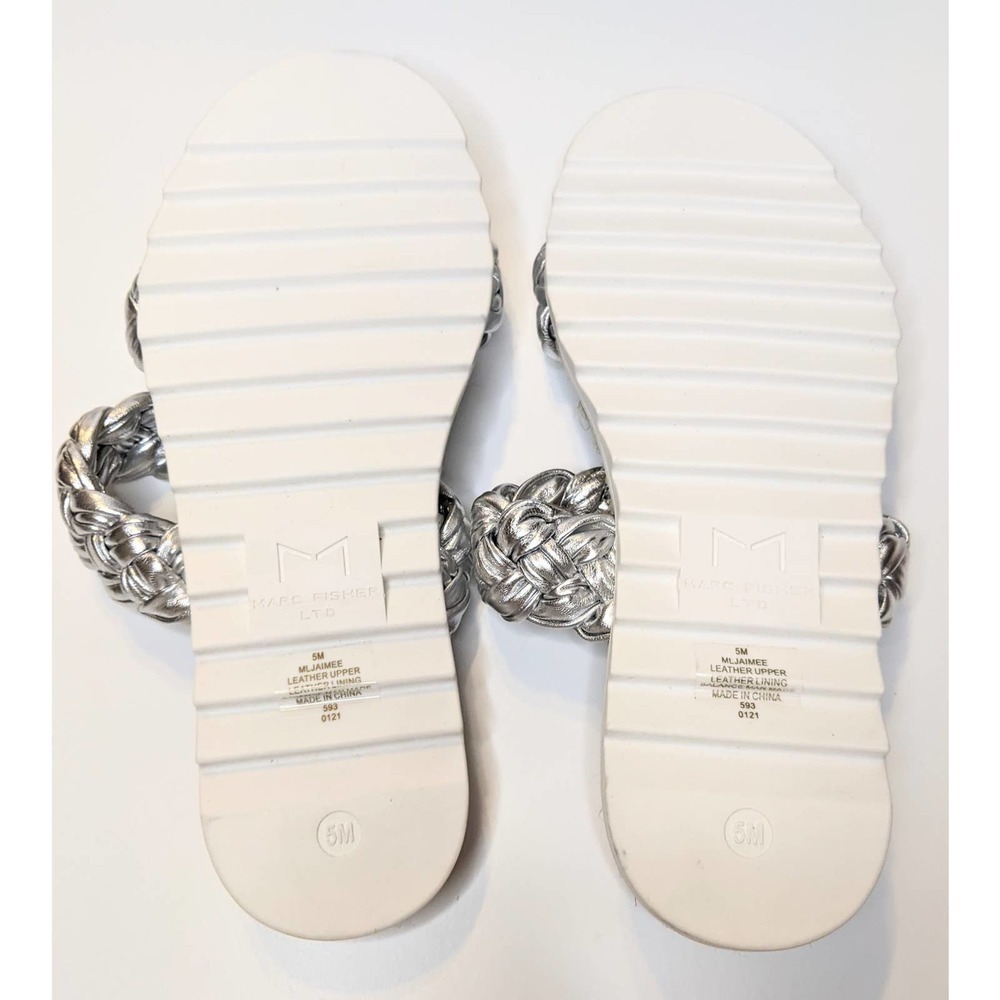 Marc Fisher 5 M Jaimee Espadrille Slide Sandal In… - image 5